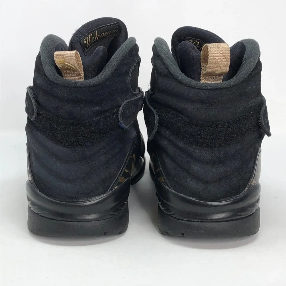 Air Jordan 8 Retro x OVO Black AA1239-045 Authentic Drake Sneakers - Size 14